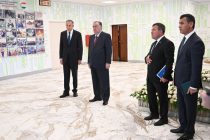 Emomali Rahmon Remotely Commissions Eight New Facilities in Nurek