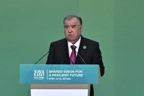 Speech by President of Tajikistan at the Regional Environmental Summit “Shared Vision for Resilient Future”