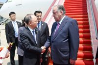 Emomali Rahmon Visits Huawei Aito Automobile Production Site in Chongqing