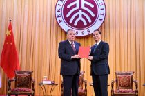 Emomali Rahmon Awarded Honorary Professorship at Peking University