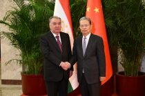 President Emomali Rahmon Holds Meeting With China’s Legislative Leadership