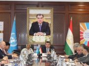 Tajikistan, United Nations Review Development Cooperation at Joint Steering Committee Meeting