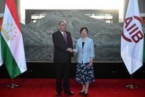 President Emomali Rahmon Meets AIIB President in Beijing to Deepen Infrastructure Cooperation