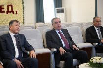 President Emomali Rahmon Remotely Commissions New Schools, Administrative and Sports Facilities in Khovaling District