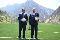 President Emomali Rahmon and Rustam Emomali Inaugurate Football Federation Technical Center in Varzob District
