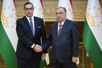 President Emomali Rahmon Receives the Minister of Foreign Affairs of the Republic of Cyprus