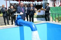 President Emomali Rahmon Commissions New Irrigation Water Pipeline in Devashtich District