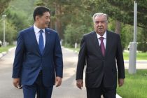Tajik and Mongolian leaders plant friendship tree in Ulaanbaatar