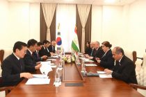 Faizali Idizoda Meets with Deputy Speaker of the National Assembly of the Republic of Korea