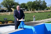 President Emomali Rahmon Visits Shahriston District and Launches Irrigation Project for Potato Fields
