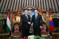 High-level talks between the Republic of Tajikistan and Mongolia