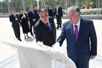 President Emomali Rahmon Opens New Building of Sughd Regional Court in Khujand