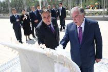 President Emomali Rahmon Opens New Building of Sughd Regional Court in Khujand