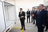 President Emomali Rahmon Opens Second Phase of Sayri Sughd Enterprise in Sughd Free Economic Zone
