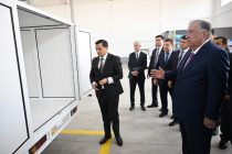President Emomali Rahmon Opens Second Phase of Sayri Sughd Enterprise in Sughd Free Economic Zone