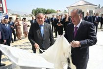 President Emomali Rahmon Inaugurates Modern Secondary School No. 95 in Danghara