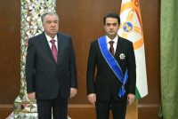 President Emomali Rahmon Presents State Awards on the Occasion of the 35th Anniversary of State Independence