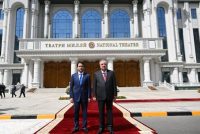 President Emomali Rahmon Inaugurates National Theatre of Tajikistan