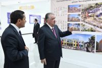President Emomali Rahmon Reviews Four New Socioeconomic Projects in Faizobod