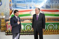 President Emomali Rahmon Opens New Oil Processing Plant in Danghara