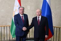 Emomali Rahmon, Vladimir Putin Discuss Tajik-Russian Cooperation and Regional Security in Bishkek