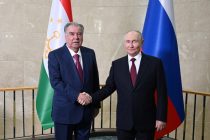 Emomali Rahmon, Vladimir Putin Discuss Tajik-Russian Cooperation and Regional Security in Bishkek