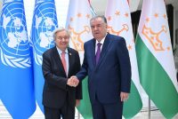 President Rahmon Holds Talks With UN Secretary-General António Guterres