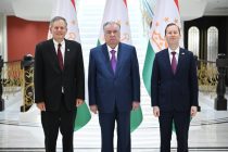 President Emomali Rahmon Holds Talks With US Special Envoy and Senator in Bishkek