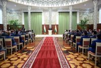 President Emomali Rahmon Confers State Decorations and Senior Ranks on Security Personnel