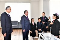 President Emomali Rahmon Opens Digitally Modernized Khatlon Regional Library in Bokhtar