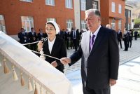 President Emomali Rahmon Inaugurates the Presidential School for Gifted Students in Rasht