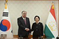 President of Tajikistan Emomali Rahmon, South Korean Prime Minister Han Seong-suk discuss expanding bilateral ties