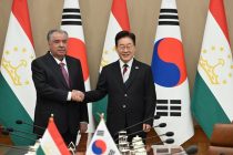 Tajikistan, South Korean leaders hold talks on economic and regional cooperation