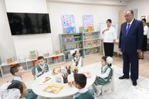 President Emomali Rahmon Commissions New Khujand Family and Child Support Center for Vulnerable Children