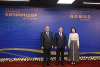 President Emomali Rahmon Takes Part in World Nomad Games Opening Ceremony