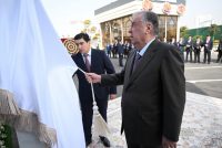President Emomali Rahmon Opens Ahmadjon Service Center, Meets with 151 Orphans and Presents Gifts