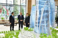 President Emomali Rahmon Launches Construction of 77-Story Dushanbe Tower
