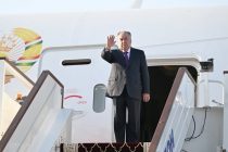 President of Tajikistan Emomali Rahmon Departs for South Korea to Attend Inaugural Central Asia–Korea Summit
