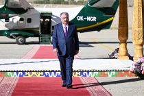 President Emomali Rahmon Arrives in Khorugh on Working Visit