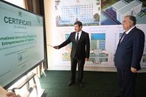 President Emomali Rahmon Lays Foundation Stone for International University Institutes in Khorugh