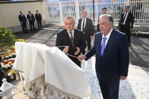 President Emomali Rahmon Commissions New Justice Center in Farkhor District