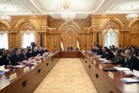 President Emomali Rahmon Holds Government Meeting