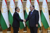 Presidnet Emomali Rahmon Receives EBRD Vice President Matteo Patrone