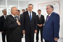 President Emomali Rahmon Commissions Modernized School for 2,600 Students in Kulob