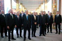 President Emomali Rahmon Visits Tajikistan’s National Pavilion at CIS Festival of Cuisine, Crafts, and Industrial and Agricultural Products in Turkmenistan